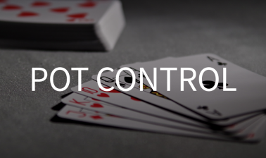 ポーカーにおけるポットコントロールとは？使わないほうがよい理由